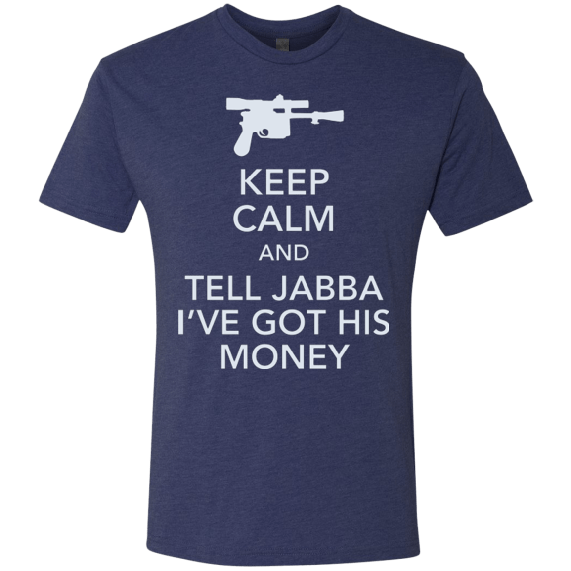 T-Shirts Vintage Navy / Small Tell Jabba (2) Men's Triblend T-Shirt