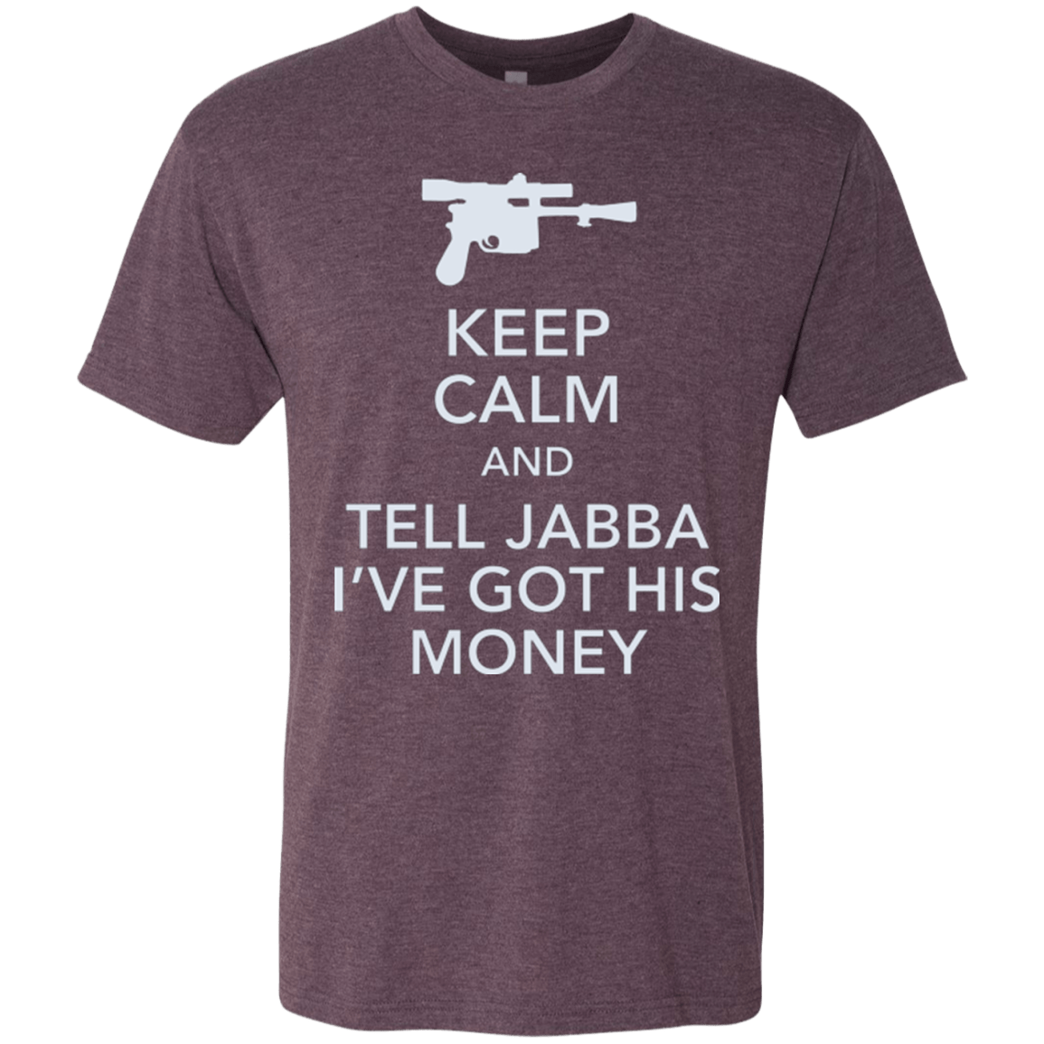 T-Shirts Vintage Purple / Small Tell Jabba (2) Men's Triblend T-Shirt