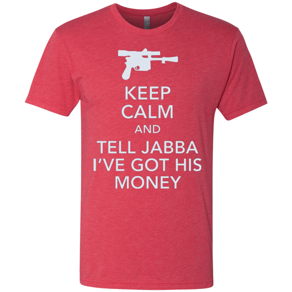T-Shirts Vintage Red / Small Tell Jabba (2) Men's Triblend T-Shirt