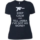 T-Shirts Midnight Navy / X-Small Tell Jabba (2) Women's Premium T-Shirt