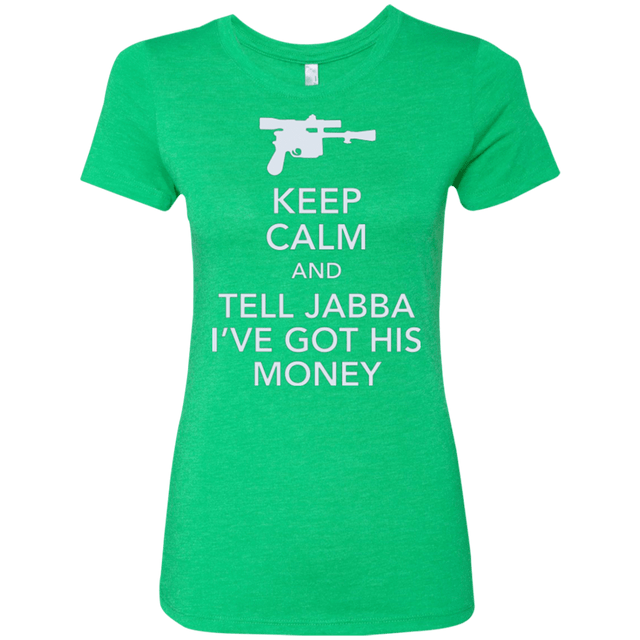 T-Shirts Envy / Small Tell Jabba (2) Women's Triblend T-Shirt