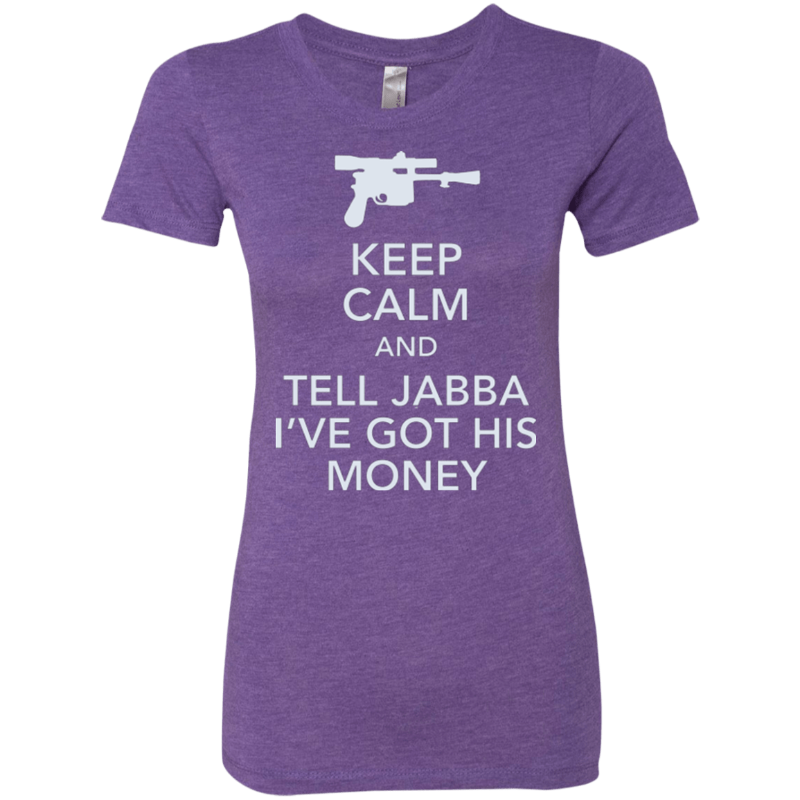 T-Shirts Purple Rush / Small Tell Jabba (2) Women's Triblend T-Shirt