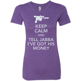 T-Shirts Purple Rush / Small Tell Jabba (2) Women's Triblend T-Shirt