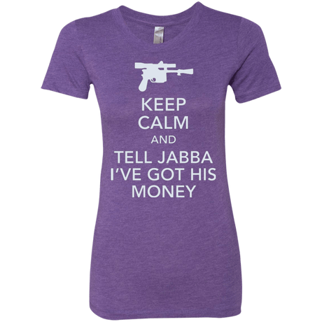 T-Shirts Purple Rush / Small Tell Jabba (2) Women's Triblend T-Shirt