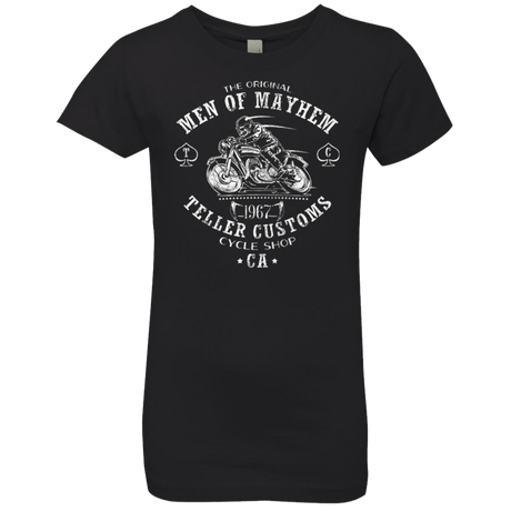 T-Shirts Black / YXS Teller Custom Girls Premium T-Shirt