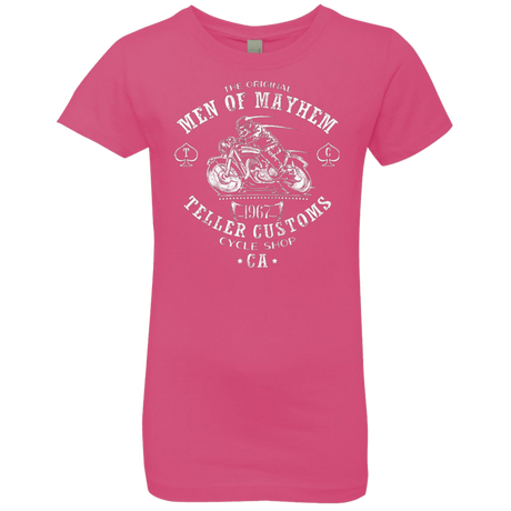 T-Shirts Hot Pink / YXS Teller Custom Girls Premium T-Shirt