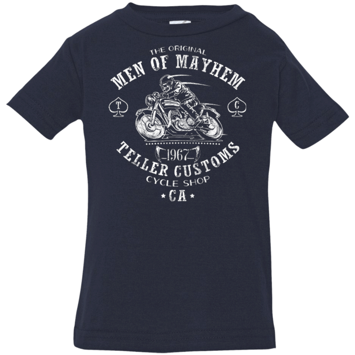 T-Shirts Navy / 6 Months Teller Custom Infant Premium T-Shirt