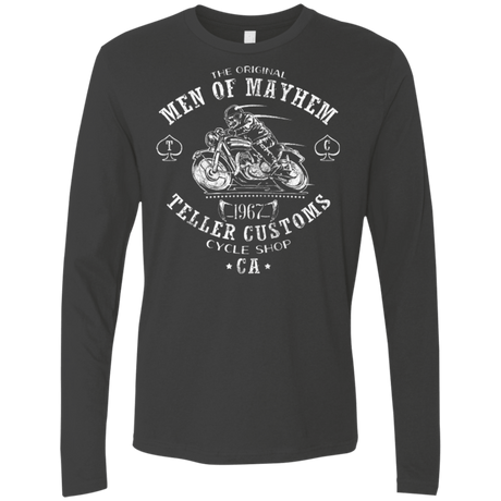 T-Shirts Heavy Metal / Small Teller Custom Men's Premium Long Sleeve