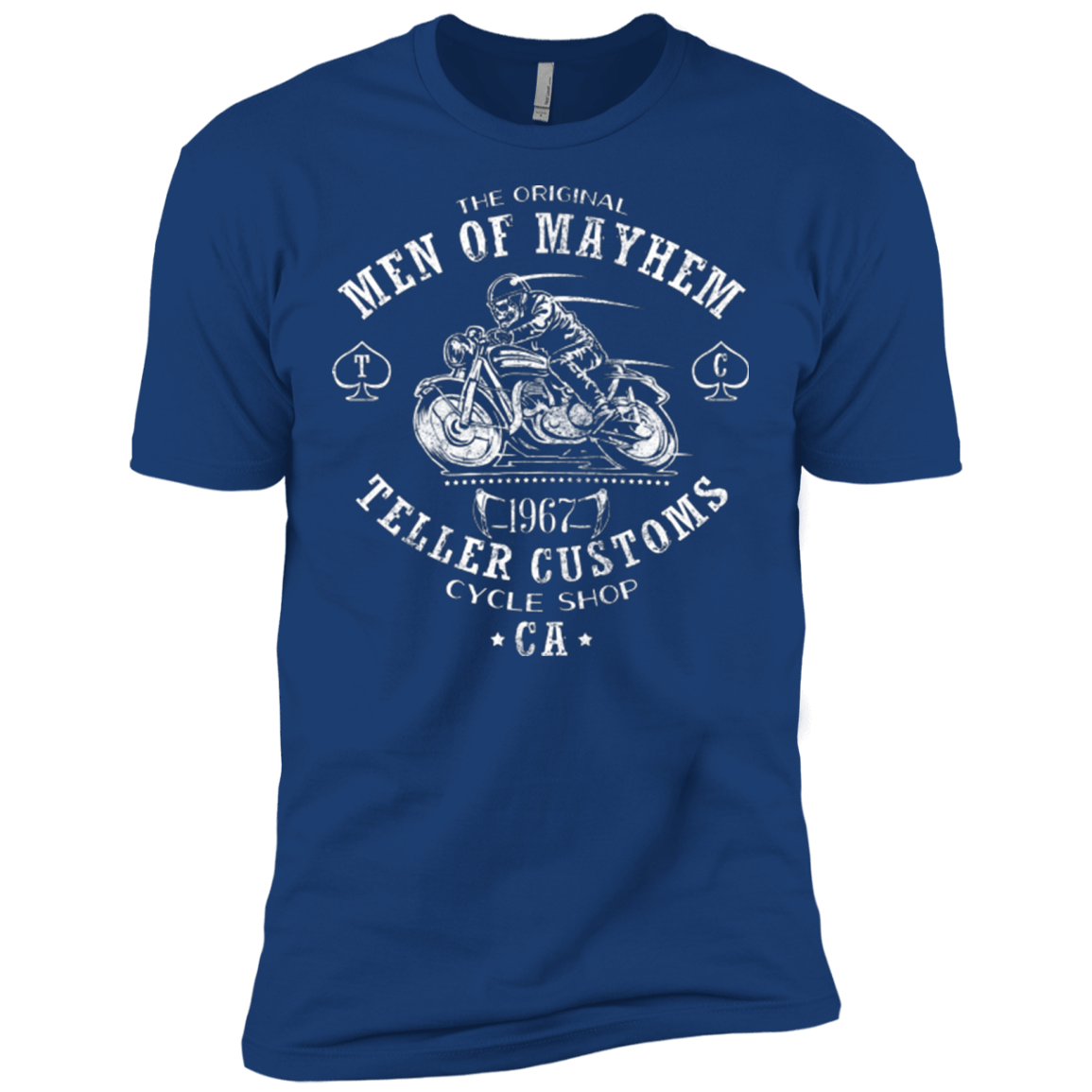 T-Shirts Royal / X-Small Teller Custom Men's Premium T-Shirt