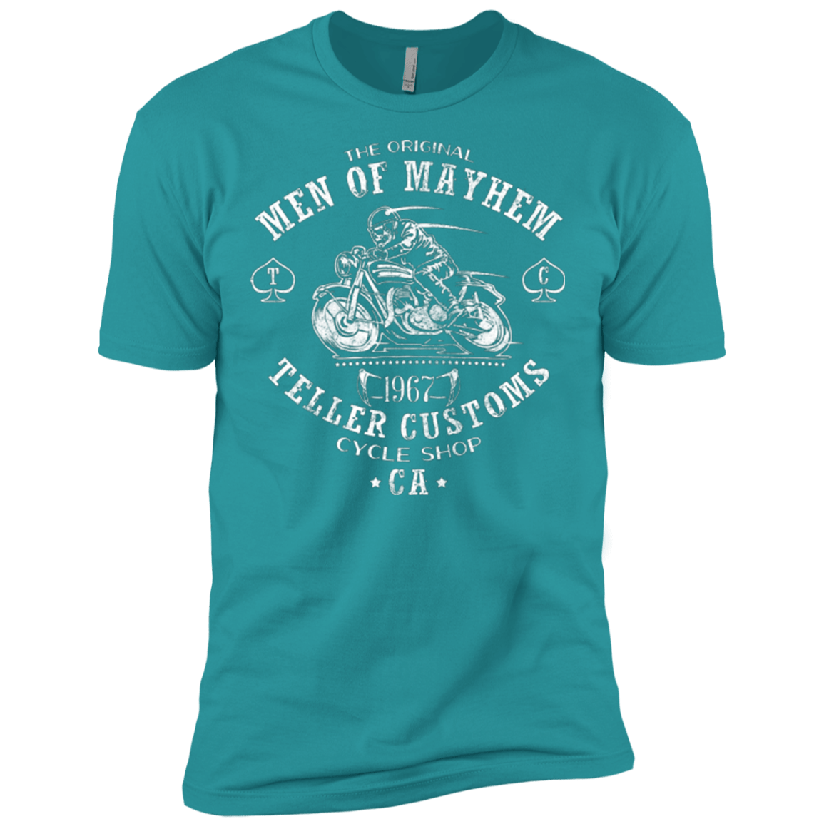 T-Shirts Tahiti Blue / X-Small Teller Custom Men's Premium T-Shirt