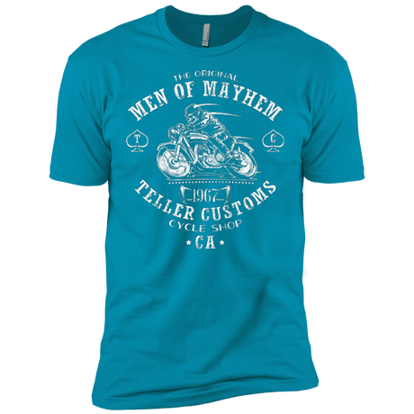 T-Shirts Turquoise / X-Small Teller Custom Men's Premium T-Shirt