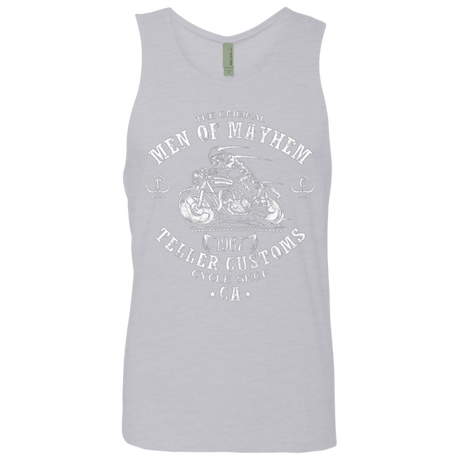 T-Shirts Heather Grey / Small Teller Custom Men's Premium Tank Top