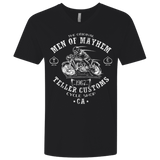 T-Shirts Black / X-Small Teller Custom Men's Premium V-Neck