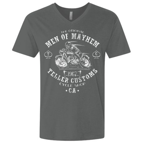 T-Shirts Heavy Metal / X-Small Teller Custom Men's Premium V-Neck