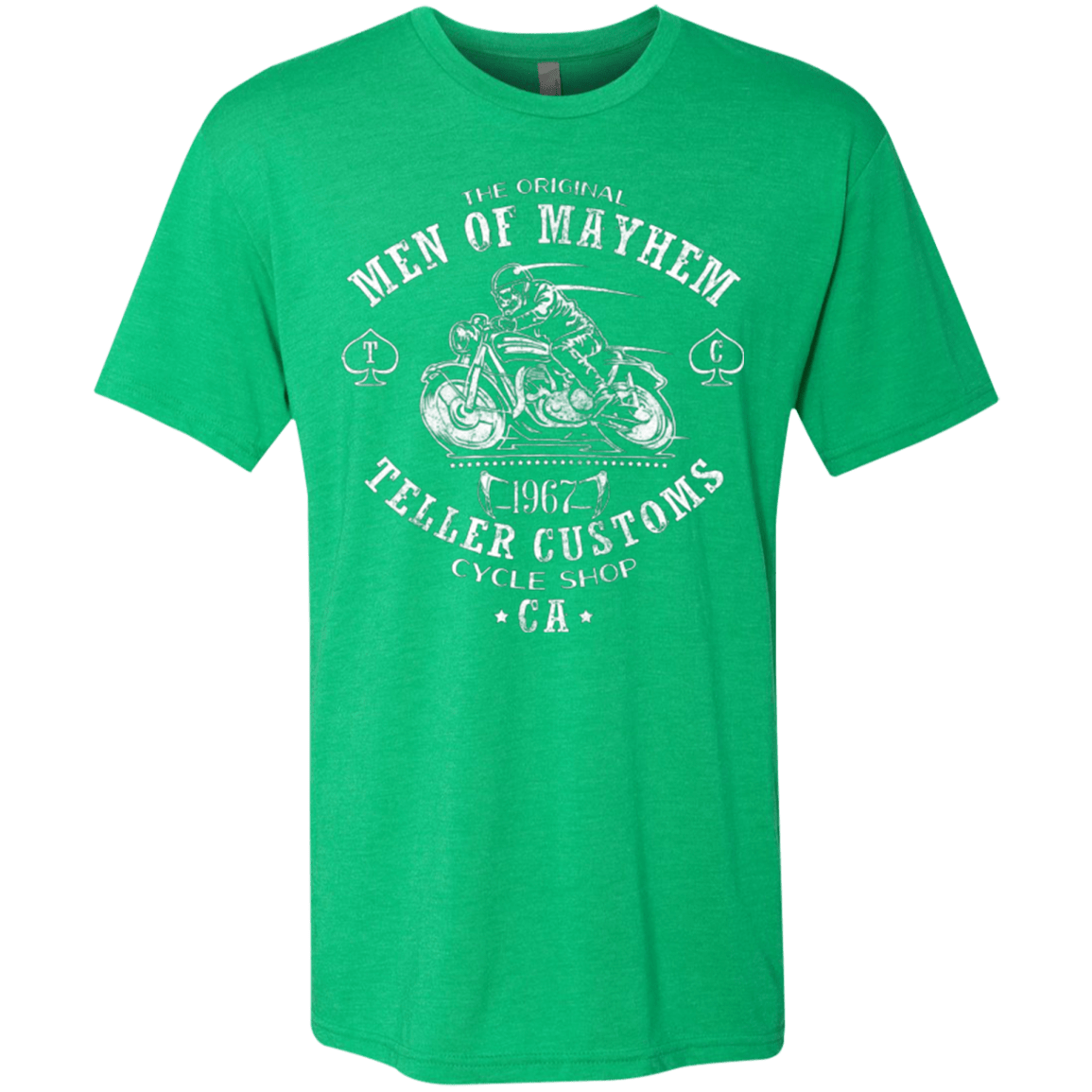 T-Shirts Envy / Small Teller Custom Men's Triblend T-Shirt