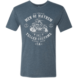 T-Shirts Indigo / Small Teller Custom Men's Triblend T-Shirt