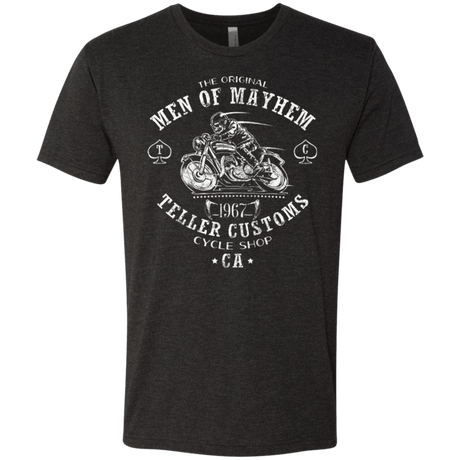 T-Shirts Vintage Black / Small Teller Custom Men's Triblend T-Shirt