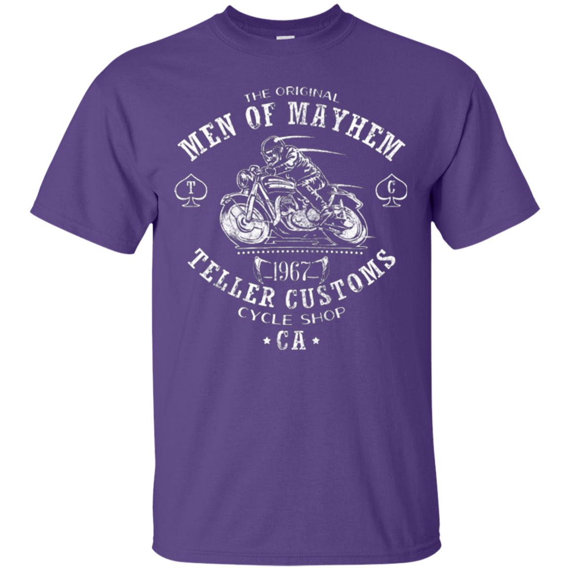 T-Shirts Purple / Small Teller Custom T-Shirt