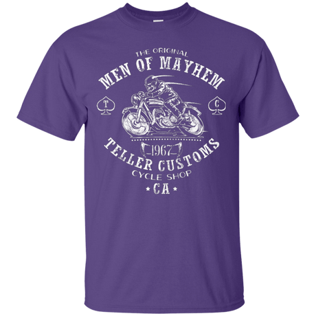 T-Shirts Purple / Small Teller Custom T-Shirt