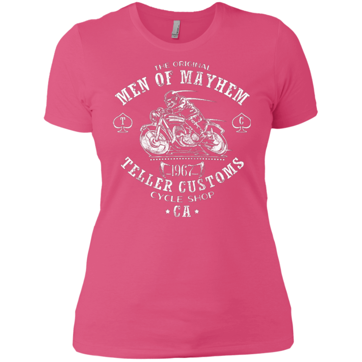 T-Shirts Hot Pink / X-Small Teller Custom Women's Premium T-Shirt