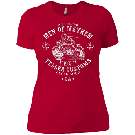 T-Shirts Red / X-Small Teller Custom Women's Premium T-Shirt