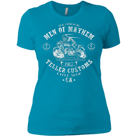 T-Shirts Turquoise / X-Small Teller Custom Women's Premium T-Shirt