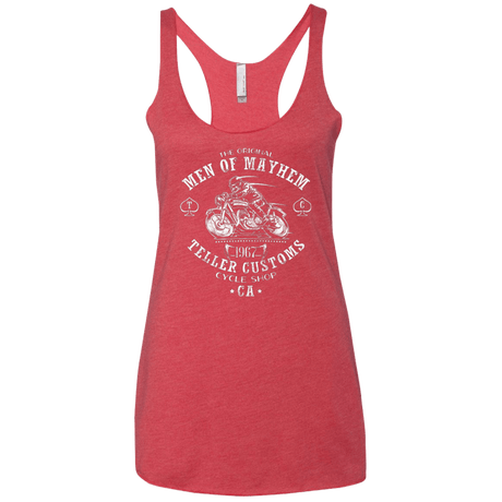 T-Shirts Vintage Red / X-Small Teller Custom Women's Triblend Racerback Tank