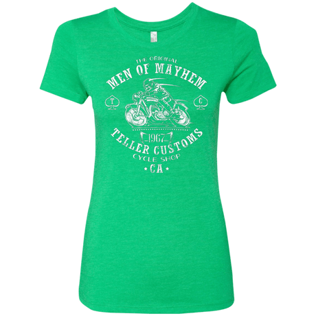 T-Shirts Envy / Small Teller Custom Women's Triblend T-Shirt
