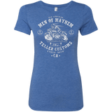 T-Shirts Vintage Royal / Small Teller Custom Women's Triblend T-Shirt