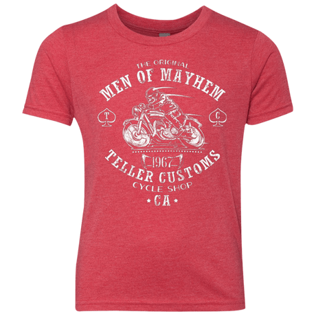T-Shirts Vintage Red / YXS Teller Custom Youth Triblend T-Shirt