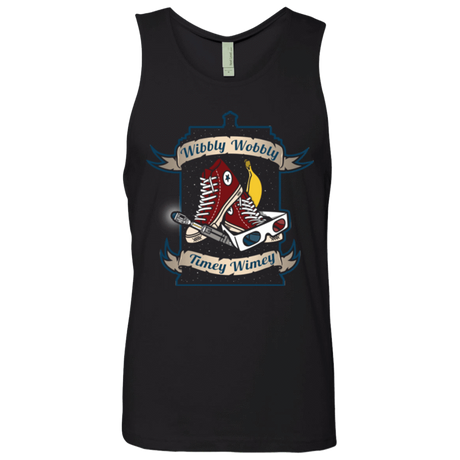 T-Shirts Black / Small Tennant Timey Tools Men's Premium Tank Top