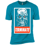 T-Shirts Turquoise / YXS Terminate Boys Premium T-Shirt