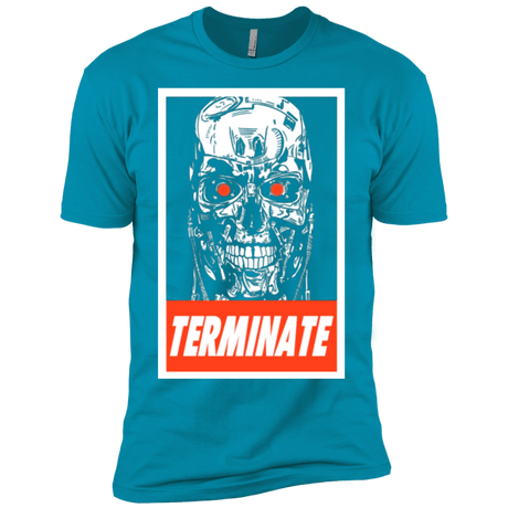 T-Shirts Turquoise / YXS Terminate Boys Premium T-Shirt