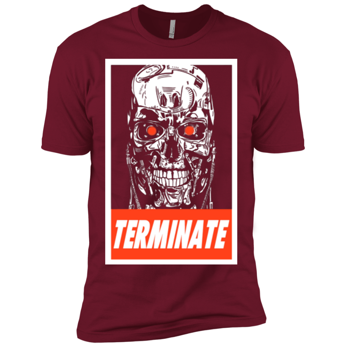 T-Shirts Cardinal / X-Small Terminate Men's Premium T-Shirt