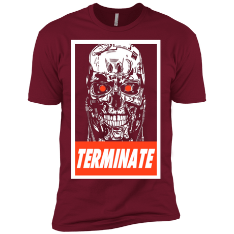 T-Shirts Cardinal / X-Small Terminate Men's Premium T-Shirt