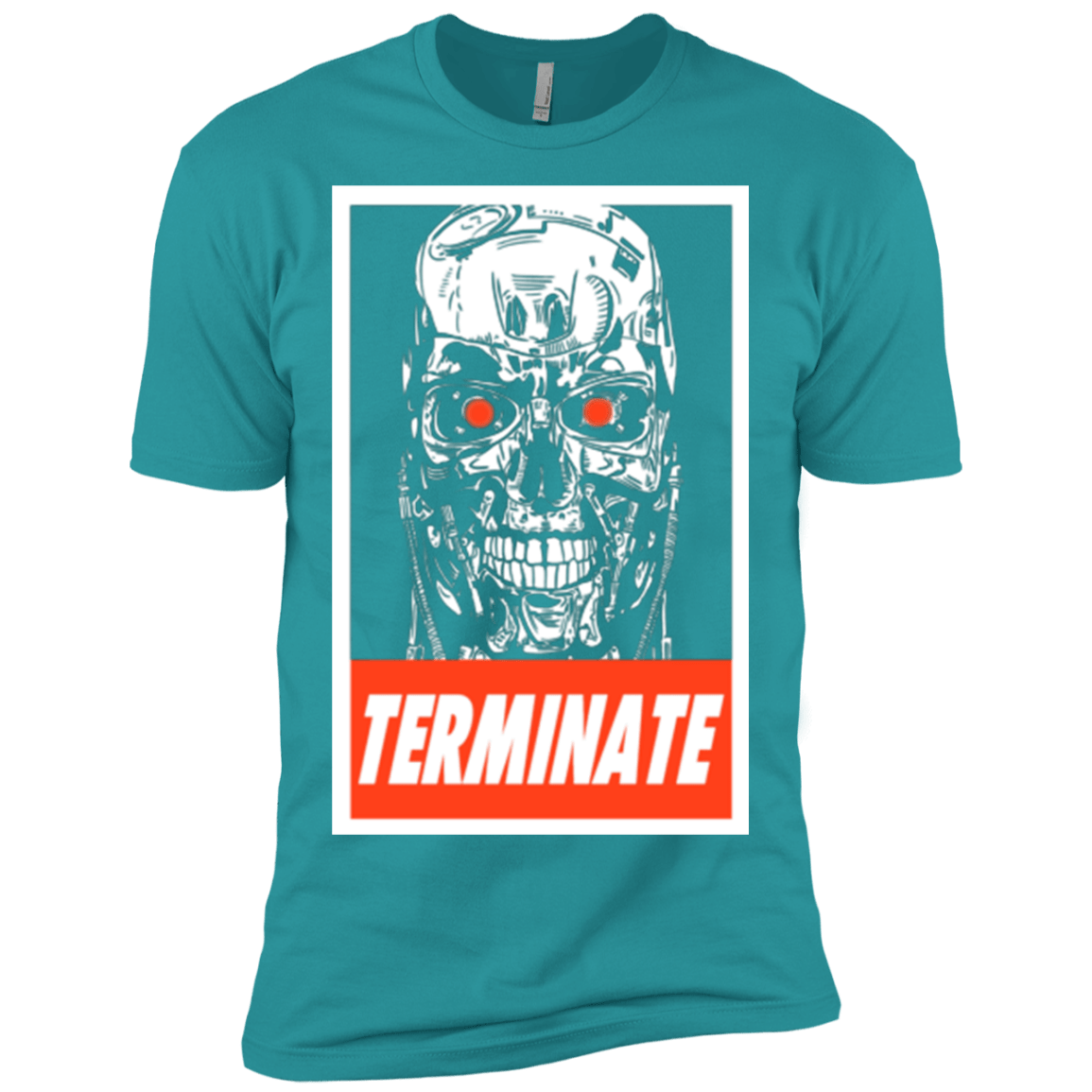 T-Shirts Tahiti Blue / X-Small Terminate Men's Premium T-Shirt