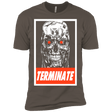 T-Shirts Warm Grey / X-Small Terminate Men's Premium T-Shirt