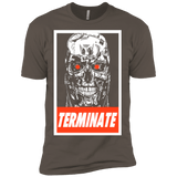 T-Shirts Warm Grey / X-Small Terminate Men's Premium T-Shirt