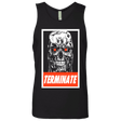 T-Shirts Black / Small Terminate Men's Premium Tank Top