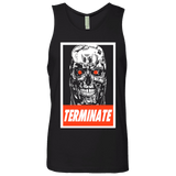 T-Shirts Black / Small Terminate Men's Premium Tank Top