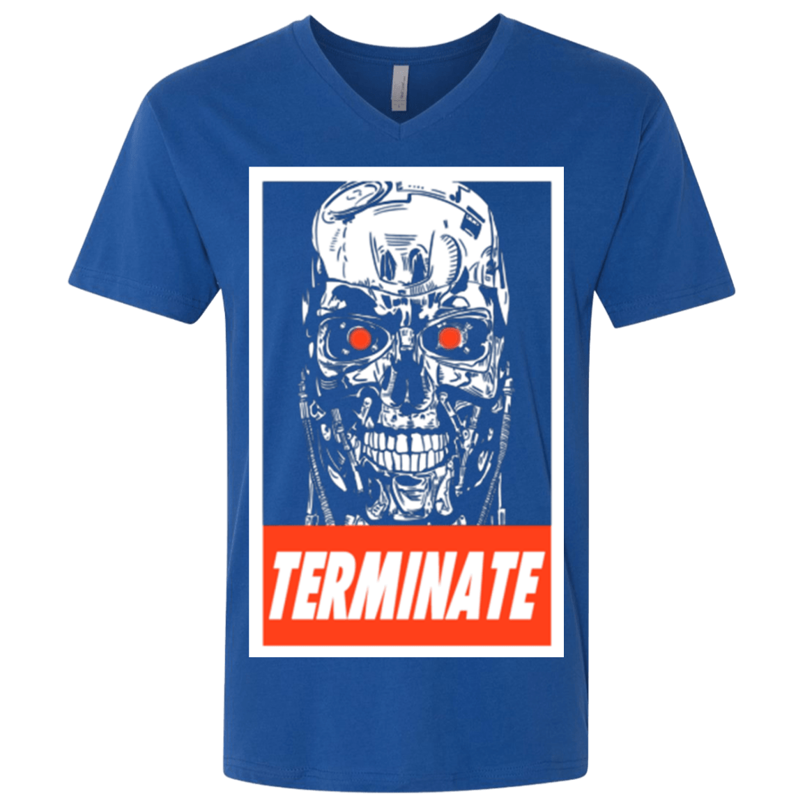 T-Shirts Royal / X-Small Terminate Men's Premium V-Neck