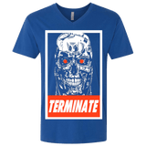 T-Shirts Royal / X-Small Terminate Men's Premium V-Neck