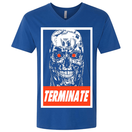 T-Shirts Royal / X-Small Terminate Men's Premium V-Neck