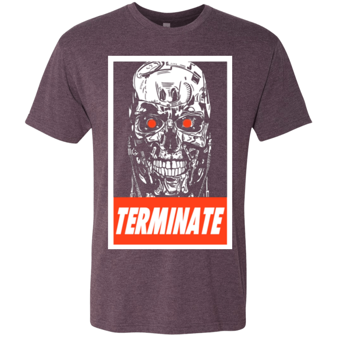 T-Shirts Vintage Purple / Small Terminate Men's Triblend T-Shirt