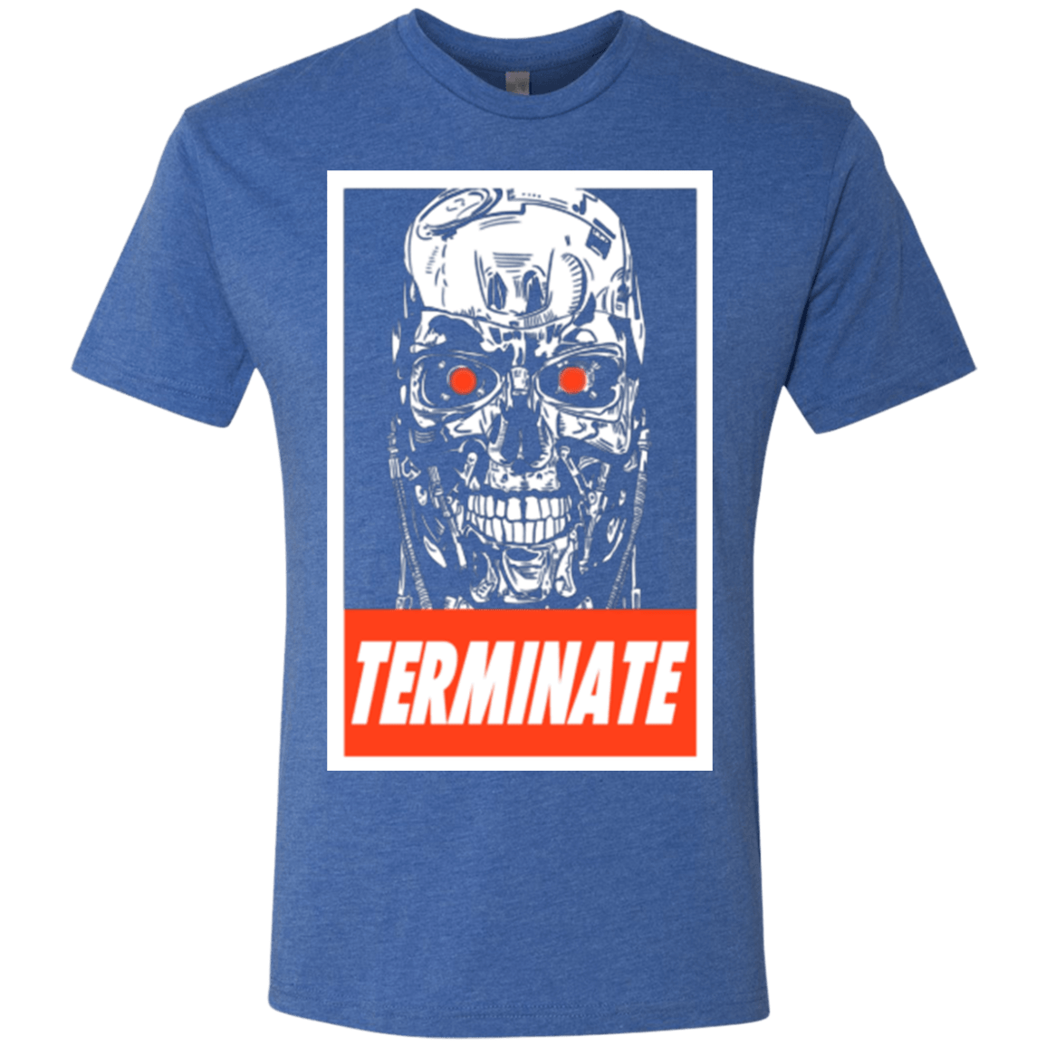 T-Shirts Vintage Royal / Small Terminate Men's Triblend T-Shirt