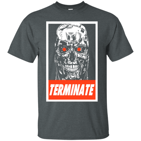 T-Shirts Dark Heather / Small Terminate T-Shirt