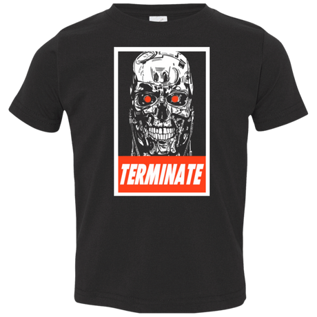 T-Shirts Black / 2T Terminate Toddler Premium T-Shirt
