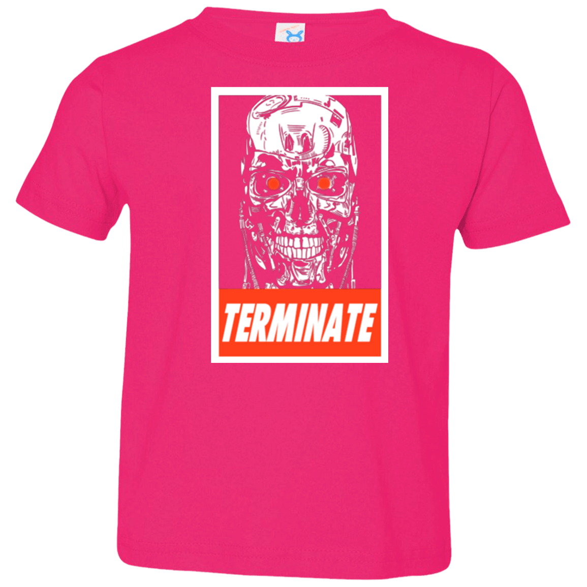 T-Shirts Hot Pink / 2T Terminate Toddler Premium T-Shirt