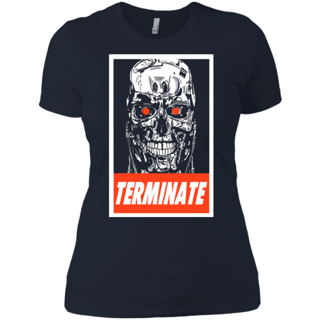 T-Shirts Midnight Navy / X-Small Terminate Women's Premium T-Shirt