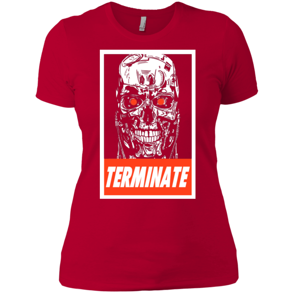 T-Shirts Red / X-Small Terminate Women's Premium T-Shirt